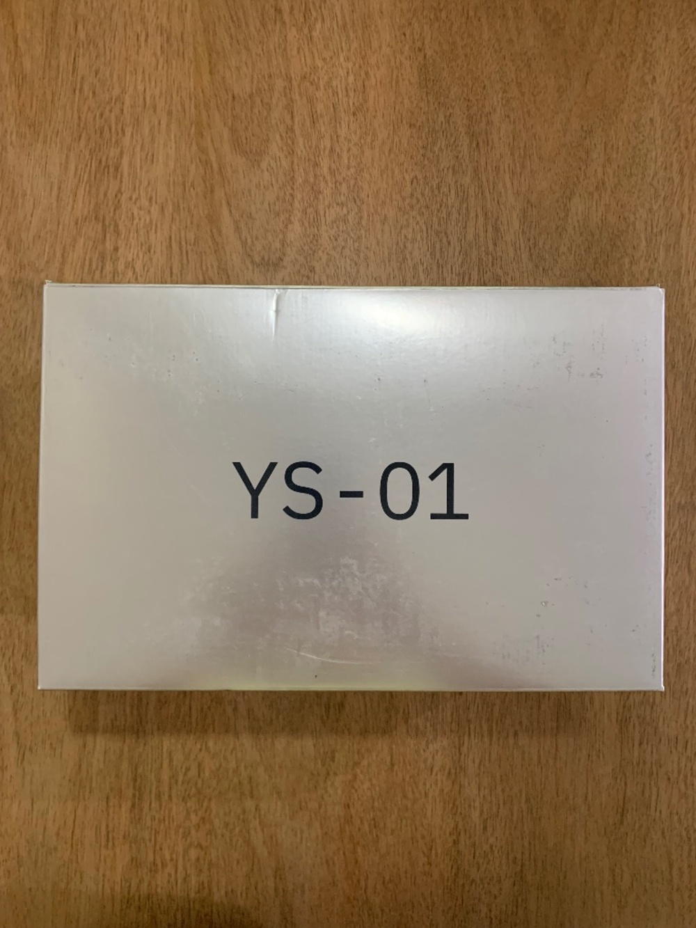 Adidas Yeezy slide Ys-01  Black silver logo Box only